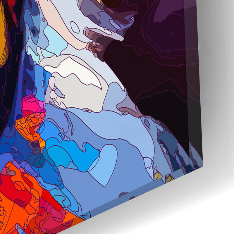 «Pappy Evolution» par Dean Russo, H 12 po x l 12 po x P 0,13 po