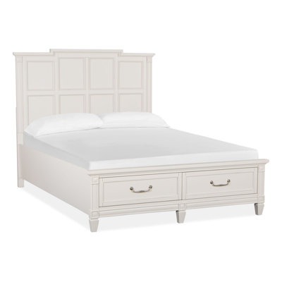 Queen Panel Storage Bed