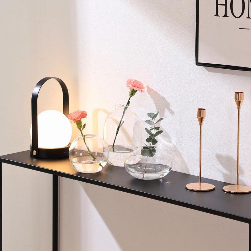 Vase de table en verre Jazlen