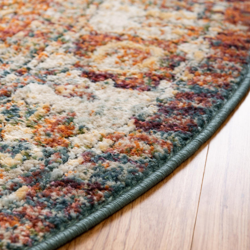 Alresford Oriental Indoor Rug, Oval 5'1" x 8'
