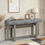 Console élégante avec trois tiroirs-182079634