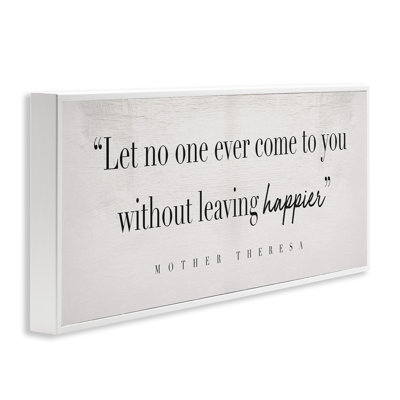«Mother Theresa», citation inspirante de Daphne Polselli