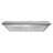 Streamline 30 In. T-3169-1-DT Trieste Ducted Undermount 80 CFM Range Hood In Brushed Stainless Steel With Mesh Filters, Push Button Control, LED Light