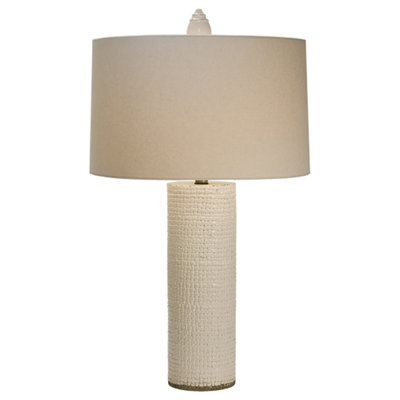 Woven Breeze Ceramic Table Lamp