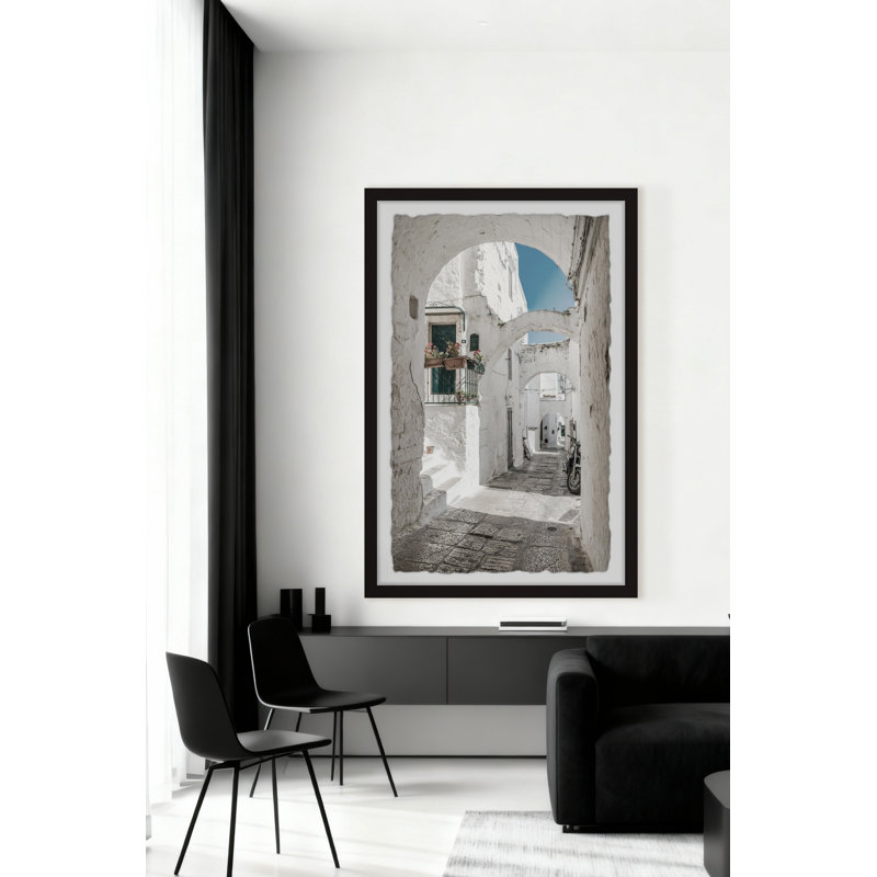 «White Arches», reproduction encadrée, H 12 po x l 8 po