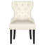 Ensemble de table de salle à manger à rallonge 9 pièces 126 pouces Florence Beige-107170686-107170687