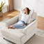 Fauteuil d'appoint rembourré surdimensionné de 41 po de largeur avec dossier réglable pour une utilisation multi-scène-137644612