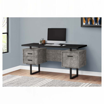 Home Office Computer Desk with Storage Drawers