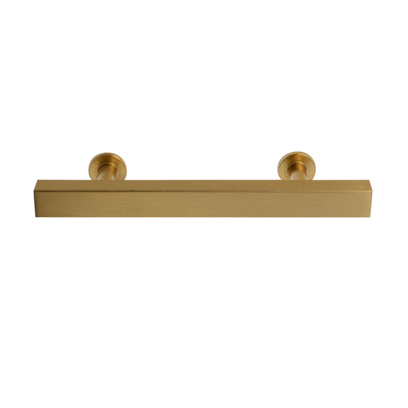 Poignée barre Newport, Ambre doré, 3"