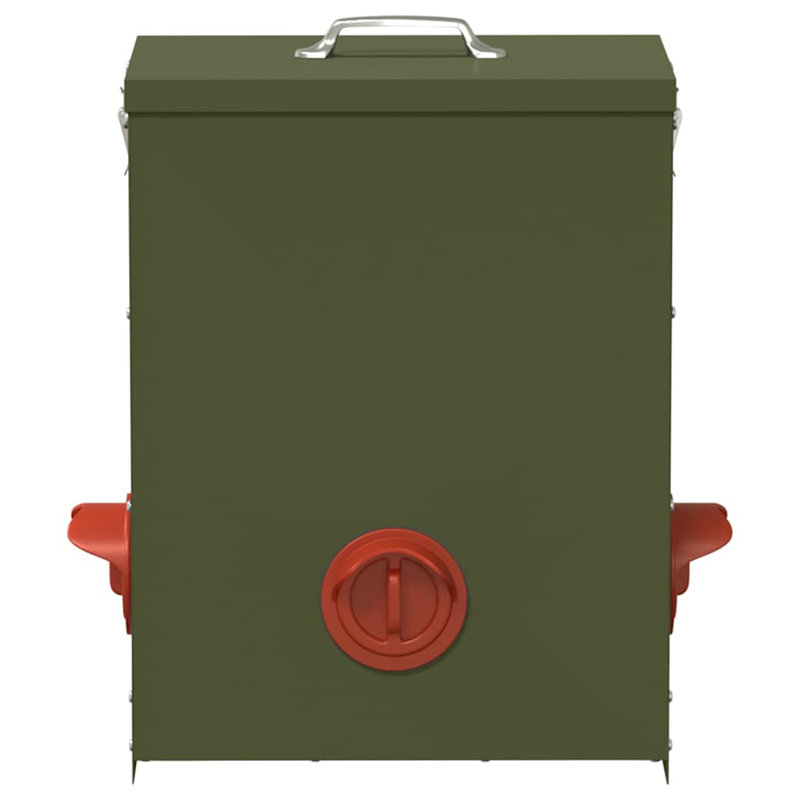 Cold-Rolled Steel Feeder, Olive Green