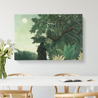 The Snake Charmer by Henri Rousseau - Wrapped Canvas Print