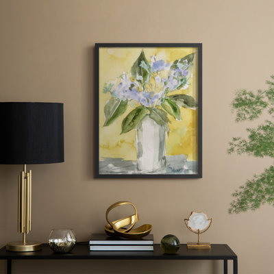 Lilac Dreams II, reproduction encadrée - bois massif
