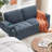 Mireno 70'' Upholstered Chenille Loveseat Sofa With Storage Pockets Couches And USB Charging Port-961129352