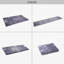 Tapis lavable à la machine lavabo antidérapant moderne gris anthracite 3 pi x 5 pi