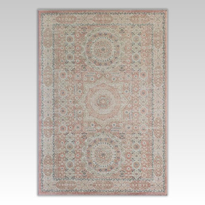 Tapis rétro limonade rose Hailey