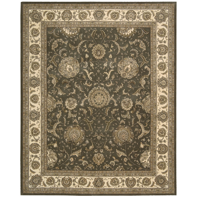 Tapis intérieur en laine handwoven ardoise Ellerswick