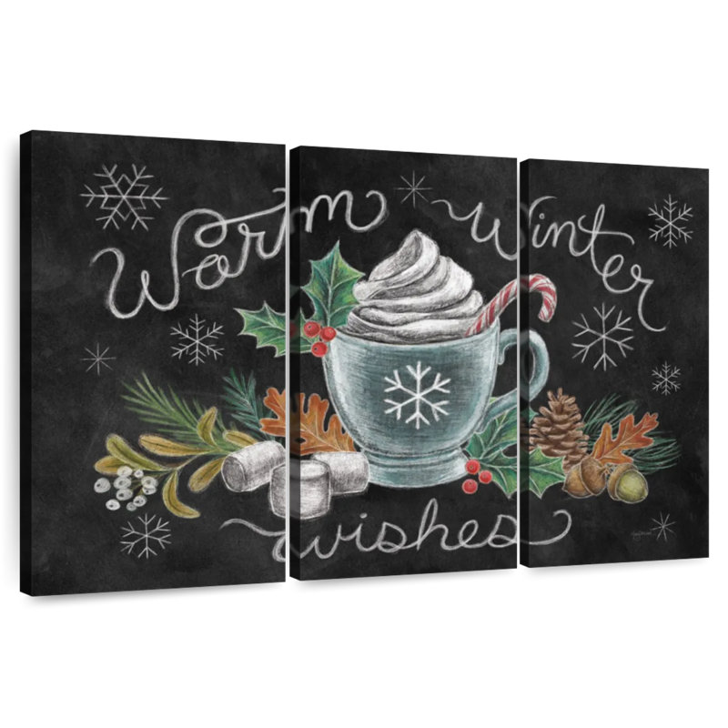 Craie de Noël décorative Lelend III, H 42 po x l 65 po