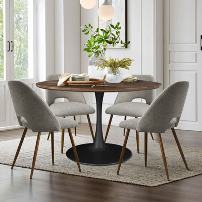 Aunnika 4 - Person Pedestal Dining Set