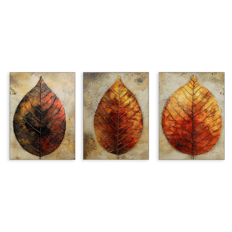 Ensemble de décoration murale en bois aggloméré 3 pièces