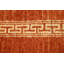Gabbeh Kashkoli One-of-a-Kind 2'9" X 9'5" New Age Runner Wool Area Rug in Orange