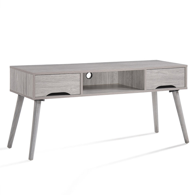 Meuble télé pour téléviseur de 50 po ou moins, Gris