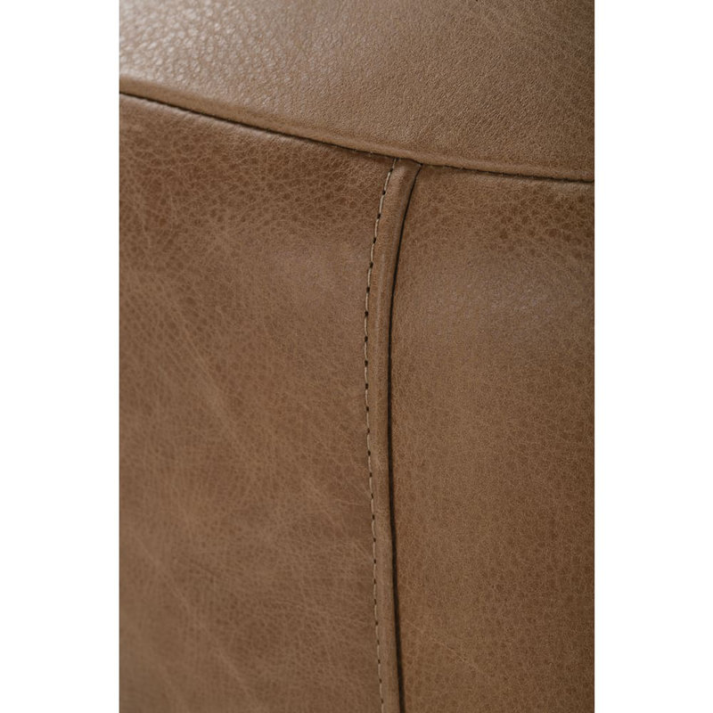 Cleo Leather Ottoman