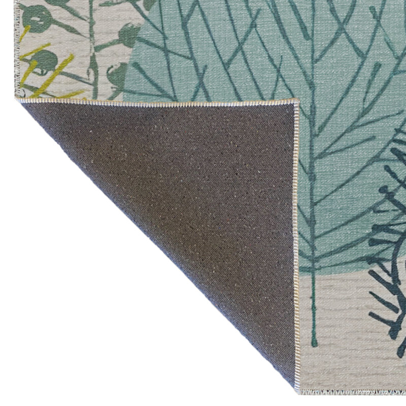 Tapis intérieur / extérieur rectangulaire Duwan, Rectangle 2 pi 7 po x 4 pi 11 po