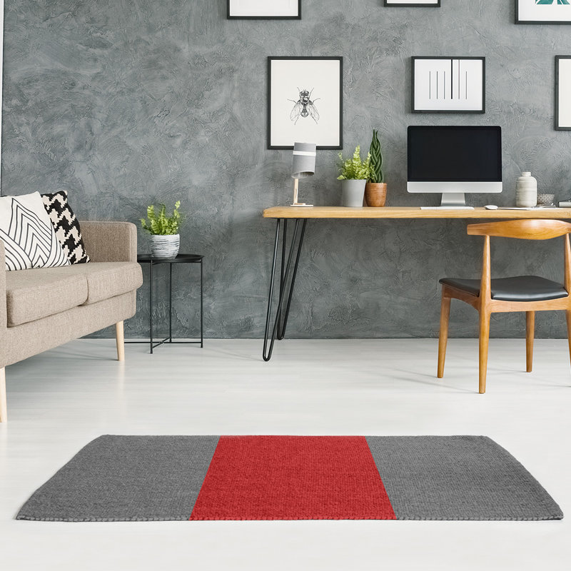Chenille Indoor Rug, Rectangle 4' x 6'