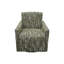 Kenya Upholstered Swivel Club Chair-1945209261