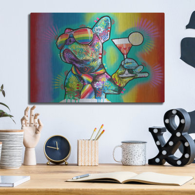 Rad Pupperooni' by Dean Russo Metal Wall Art