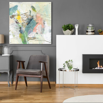 Art mural en verre Wrought Studio ™ «2 Dollar Shoes» par Linden Eller
