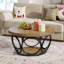 Frame Coffee Table with Storage-126228328
