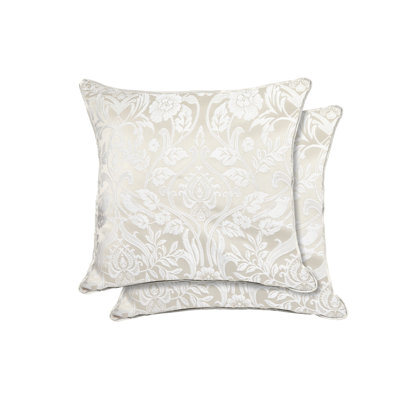 Eden Floral Square Throw Pillow Cover
