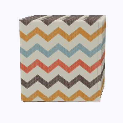 100% Cotton Chevron Square Napkin