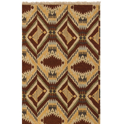 Tapis ikat en laine noué à la main Vera