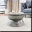 Table basse en métal martelé-638823764