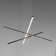Maritza 3-Light LED Modern Chandelier Line Pendant Light Remote Dimmable