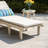 78.8" Long Reclining Single Chaise, Side Table Included-1918965405