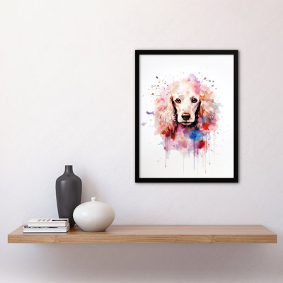 Poodle - Single Picture Frame Print