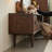 Living room solid wood TV stand-108223714