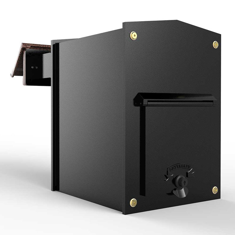 Liberty Aluminum Wall Mounted Mailbox, Antique Copper