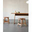 Table de salle à manger rectangulaire en bois massif de style rétro pour un usage domestique-712484592