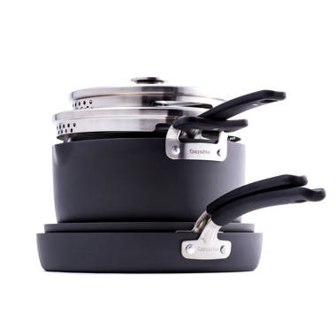 GreenPan Levels 6-Piece Stackable Ceramic Nonstick Cookware Set