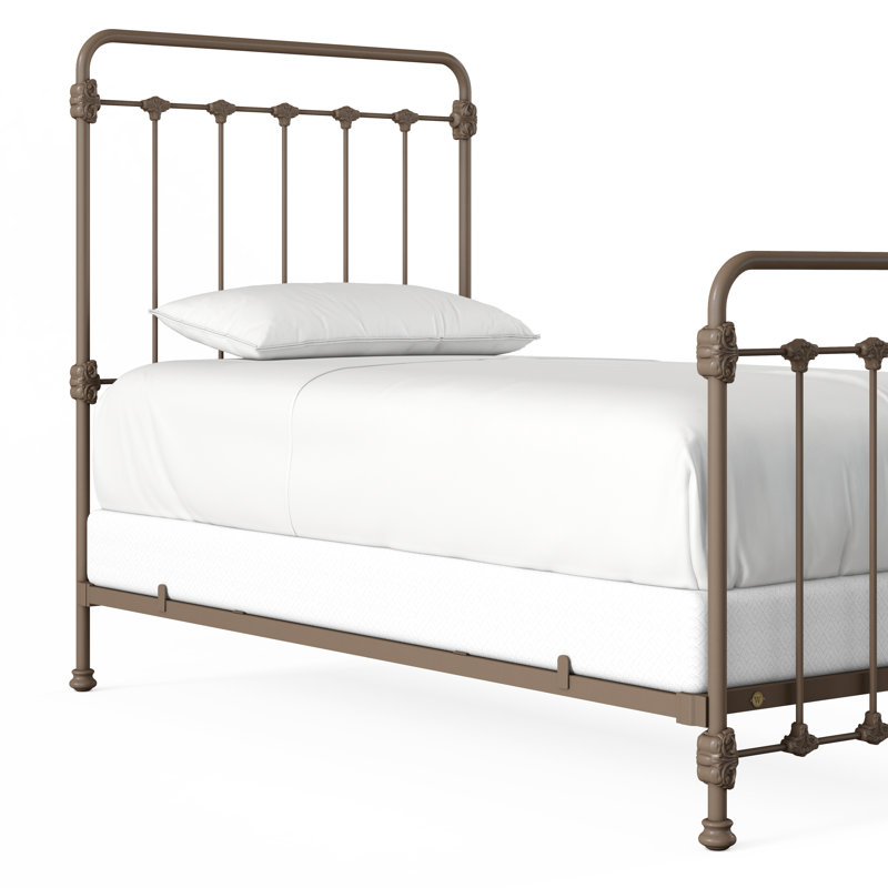 160 Picket Fence Bed | Complete Standard, Twin, Bronze