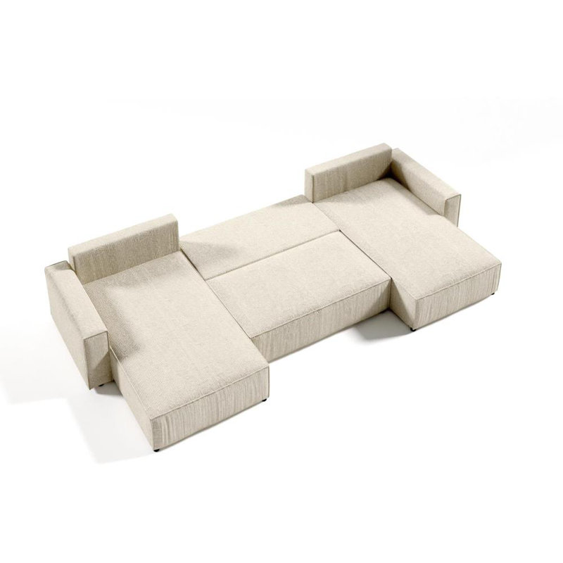 Beyazit 6 Seater Sofa Bed, Beige