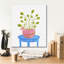 «Yay Plant» par Club Daydream, art mural sur toile-1049050758