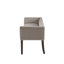 Banc décoratif gris