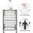 Laundry Hamper With Wheels,Metal Wire Frame Rolling Laundry Basket With Removable Bag,100L Dirty Clothes Hamper Organizer Dorm Room Storage For Bedroom,Bathroom-647163558