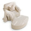 Repose-pieds arrondi Hackworth