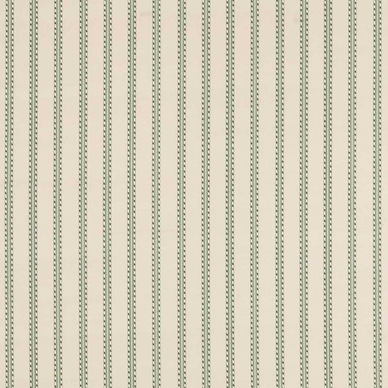 Holland Park Stripe Fabric, Sage/Linen